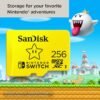 [New Year Price Free Shipping]SanDisk SDSQXAO-256G-GNCZN Nintendo Switch MicroSDXC Card